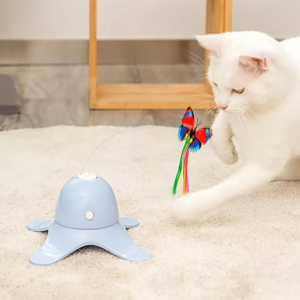 Electronic Pet Rotating Kitten Toys